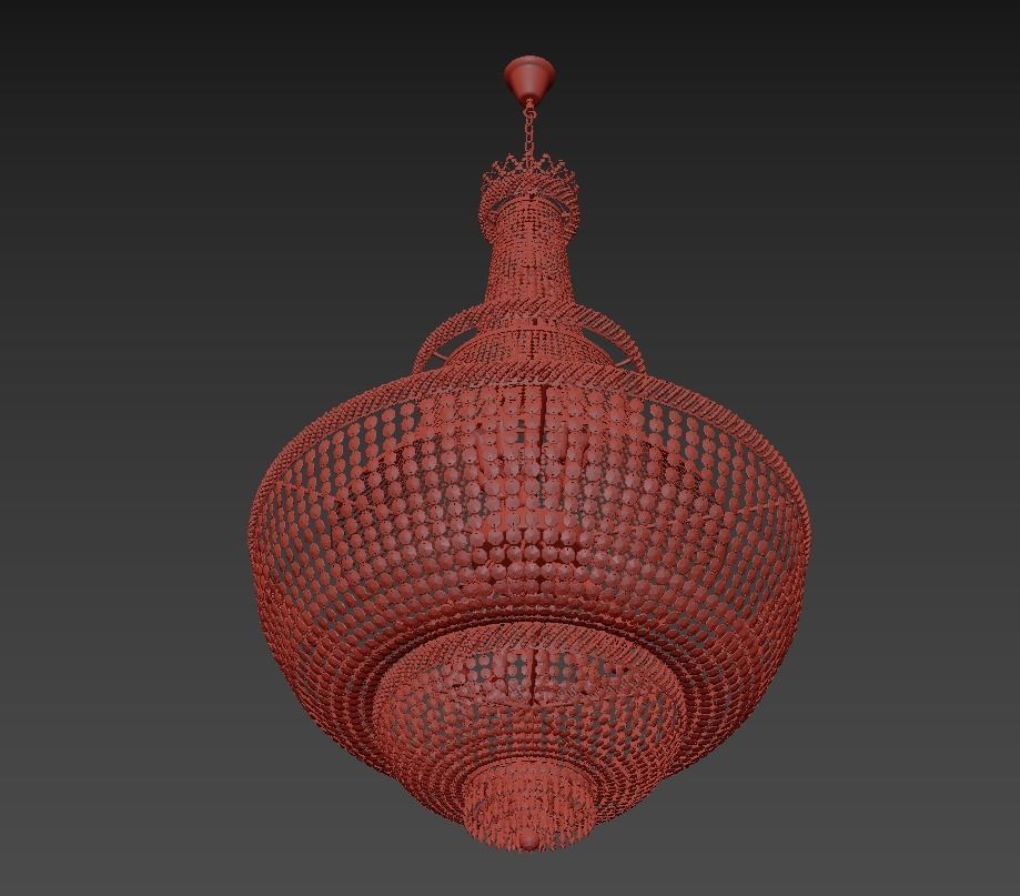 Chandelier Bari E 15120200 G 3D model_2