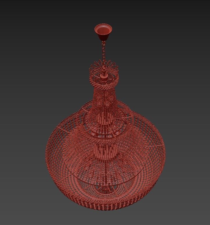 Chandelier Bari E 15120200 G 3D model_4