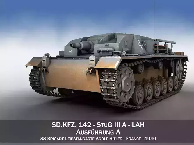 StuG III - Ausf A - LAH
