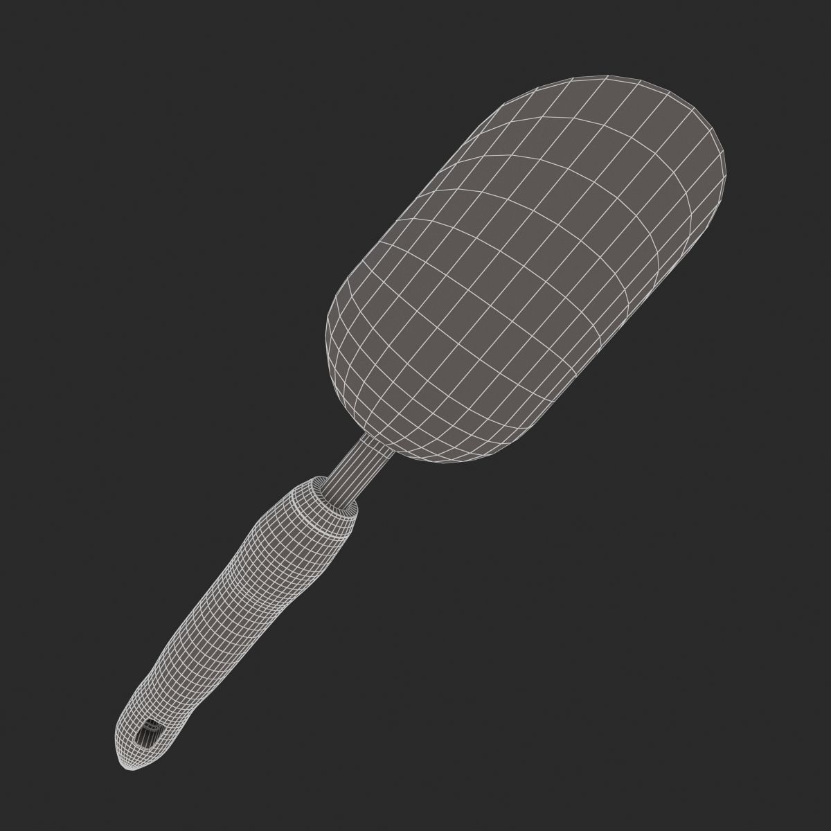 Scoop Hand Tool 3D model_9
