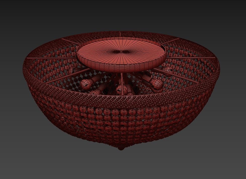 Chandelier Bari E 18100200 G 3D model_4