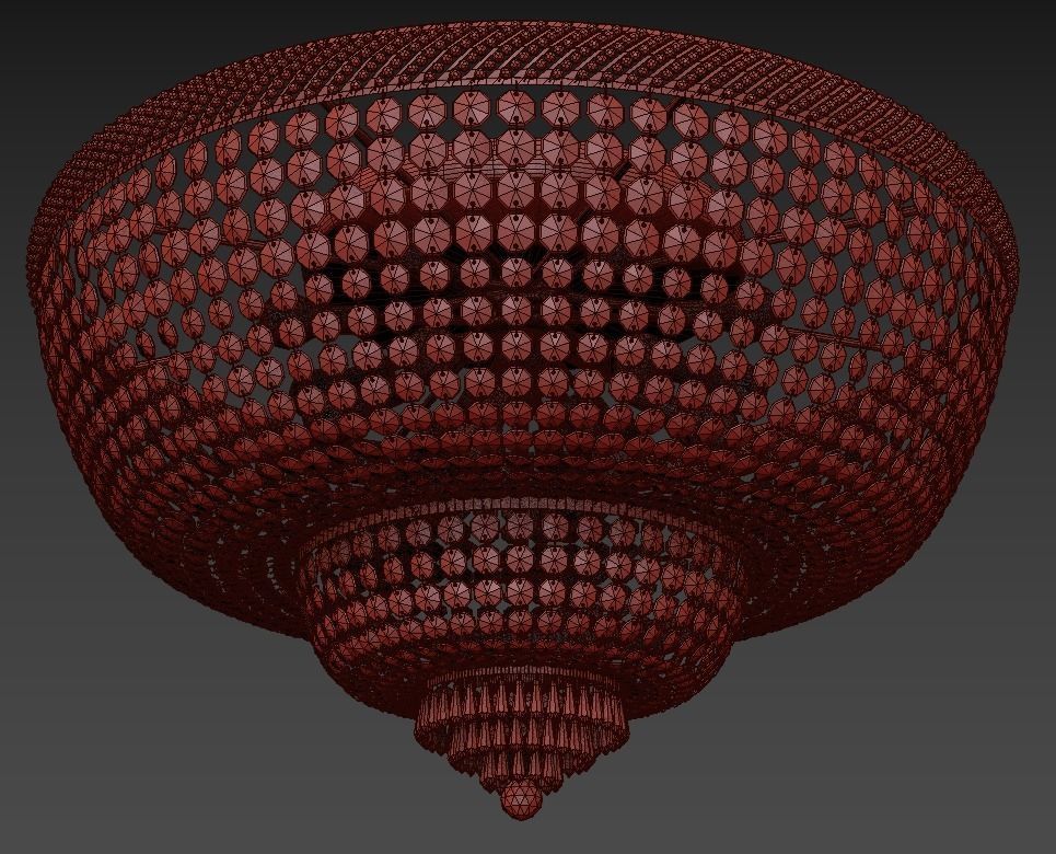 Chandelier Bari E 18100200 G 3D model_2