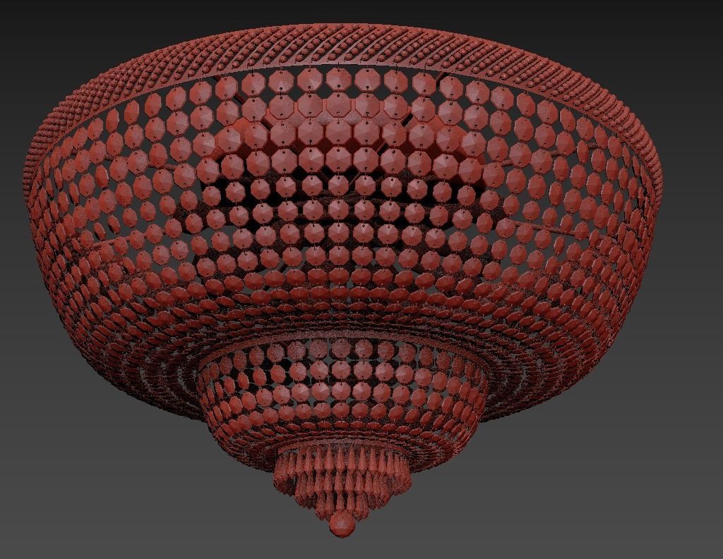 Chandelier Bari E 18100200 G 3D model_1