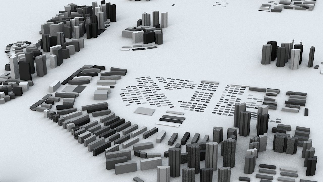 Wuhan Streets and Buildings 3D model_2