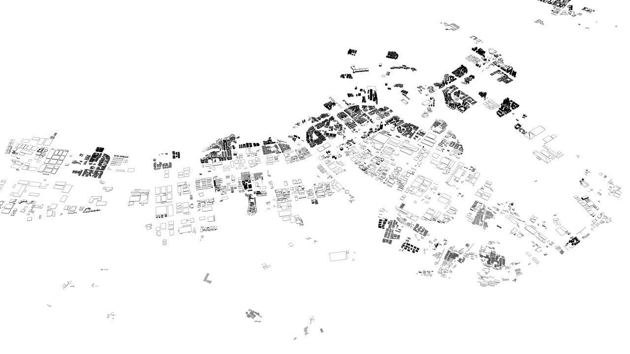 Wuhan Streets and Buildings 3D model_11