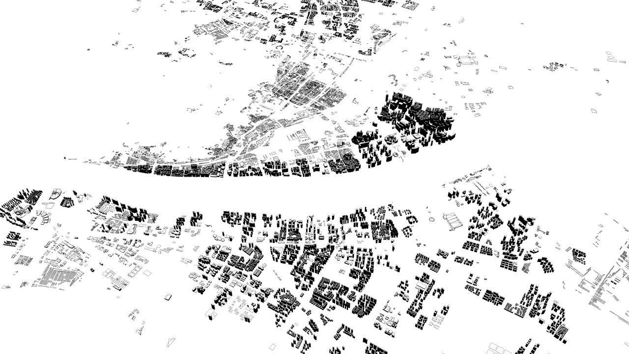 Hangzhou Streets and Buildings 3D model_11