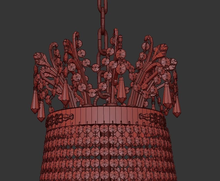  Chandelier Led E 169200 A 3D model_4