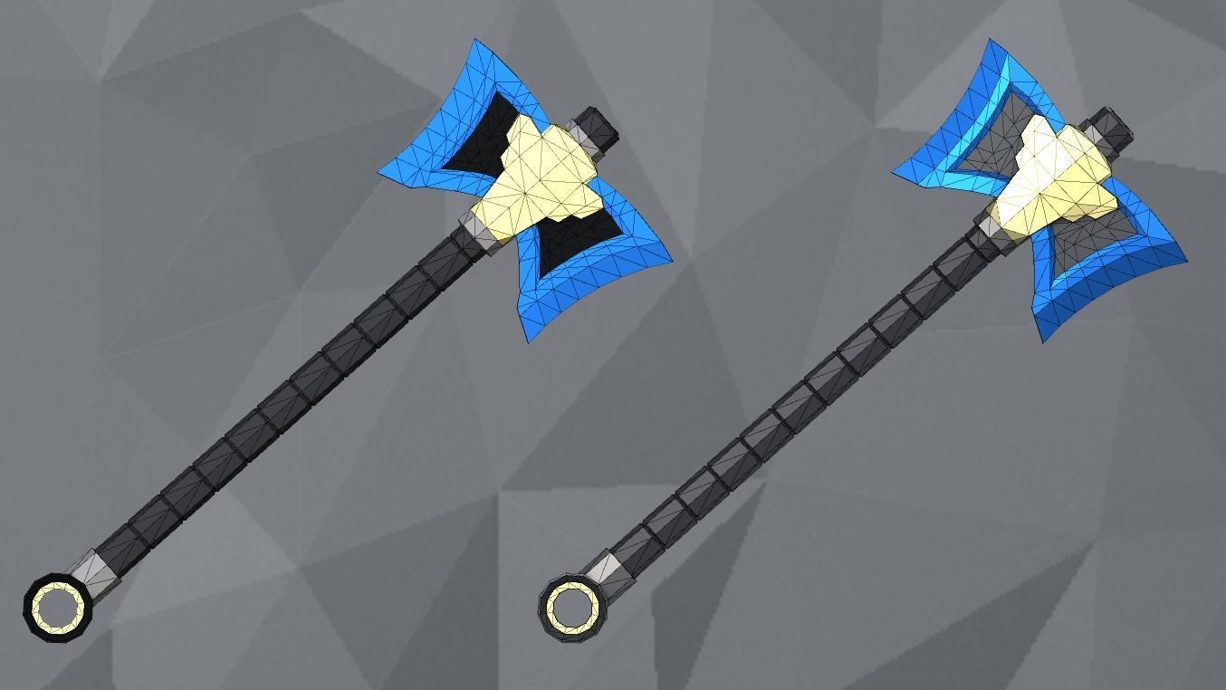 Low Poly Arsenal - Cobalt Low-poly 3D model_12