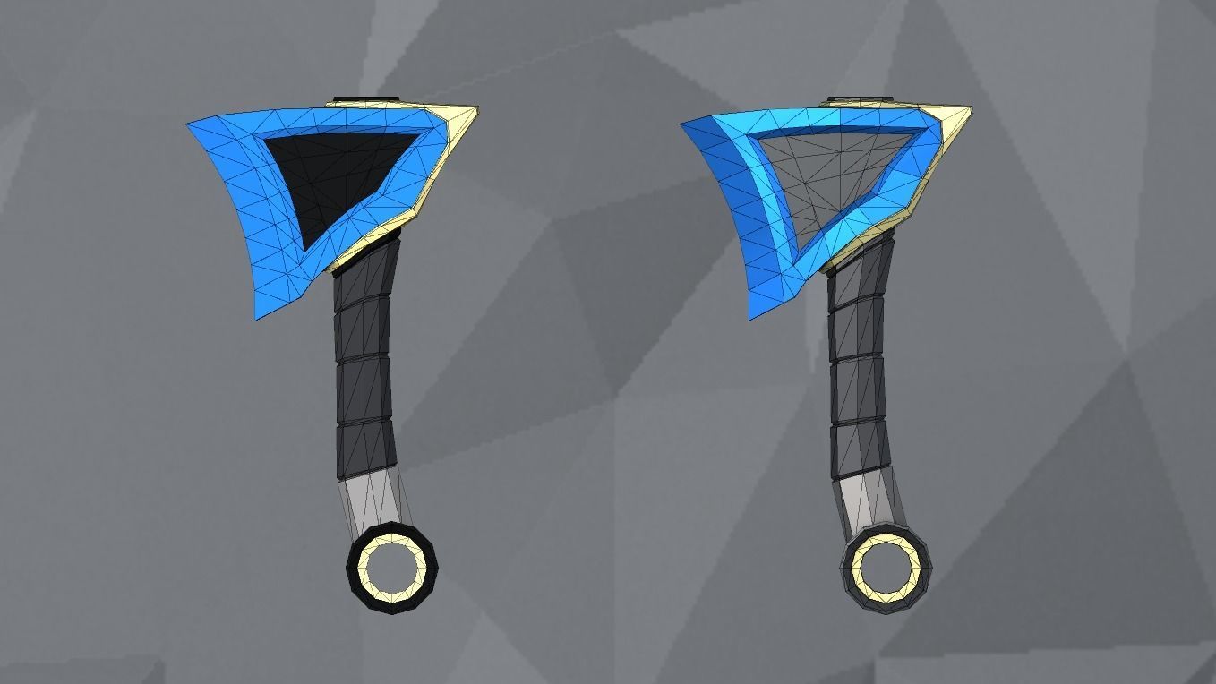 Low Poly Arsenal - Cobalt Low-poly 3D model_6