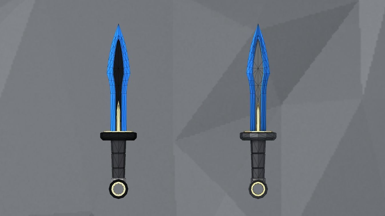 Low Poly Arsenal - Cobalt Low-poly 3D model_5