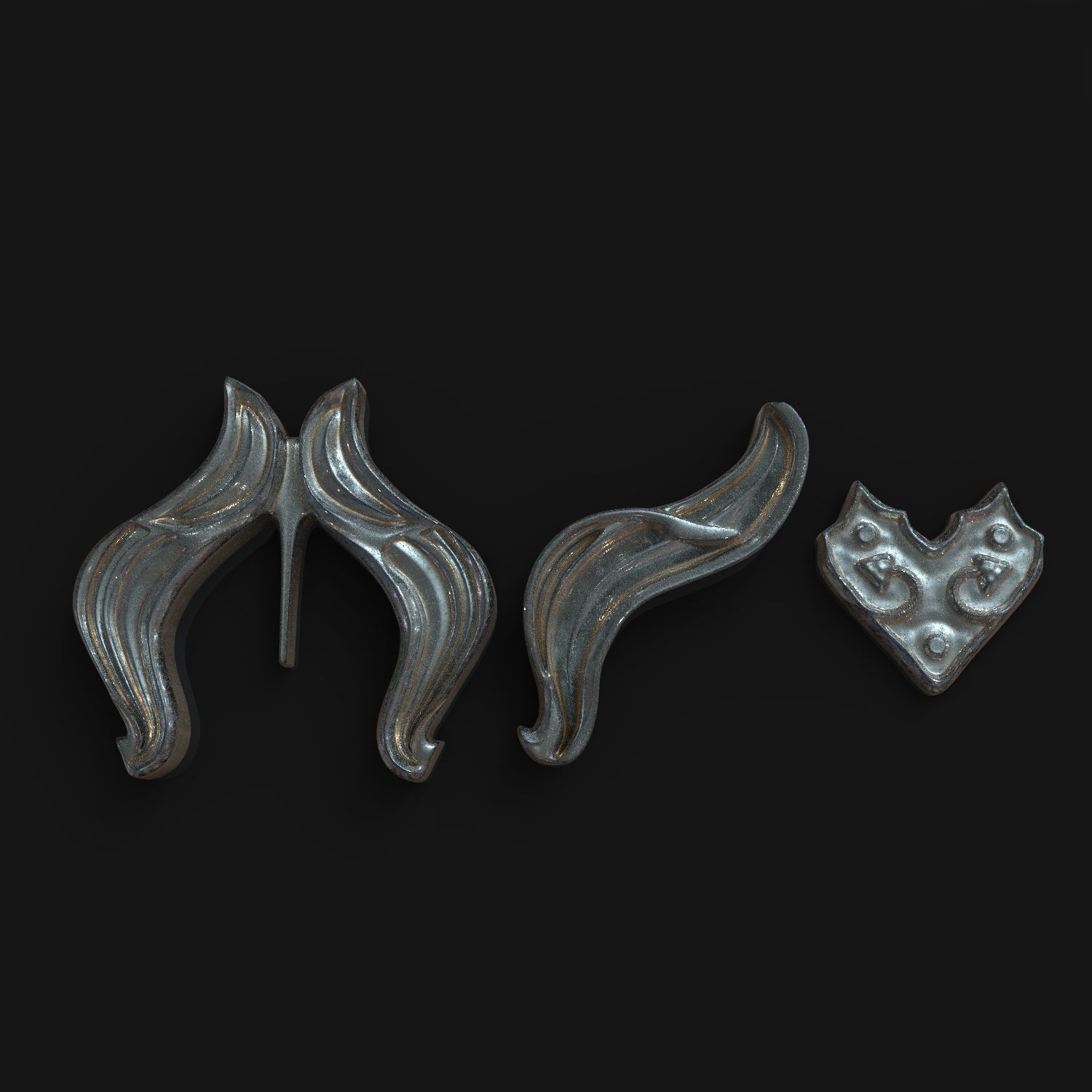 THORIN OAKENSHIELD BELT PARTS 3D print model_11