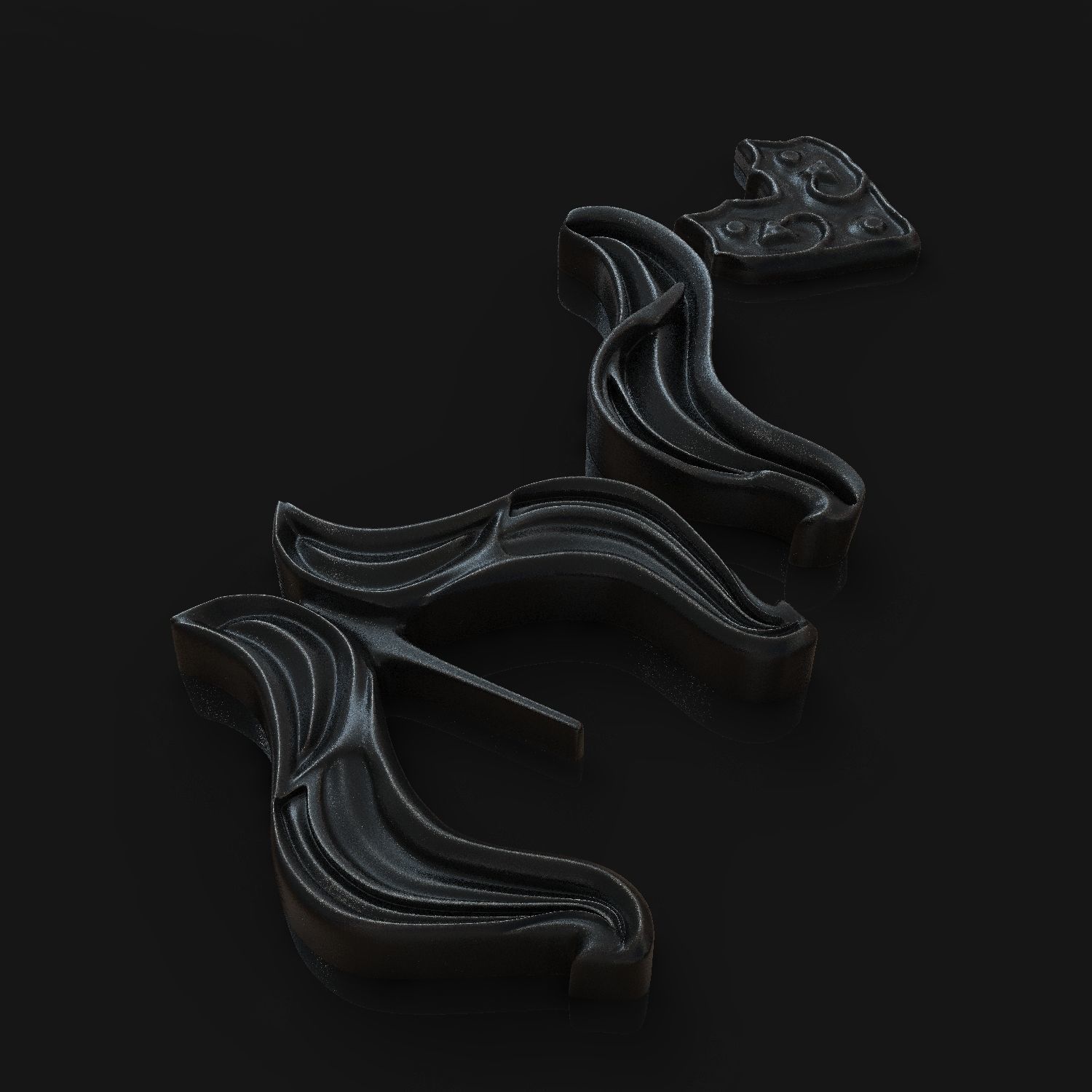 THORIN OAKENSHIELD BELT PARTS 3D print model_16