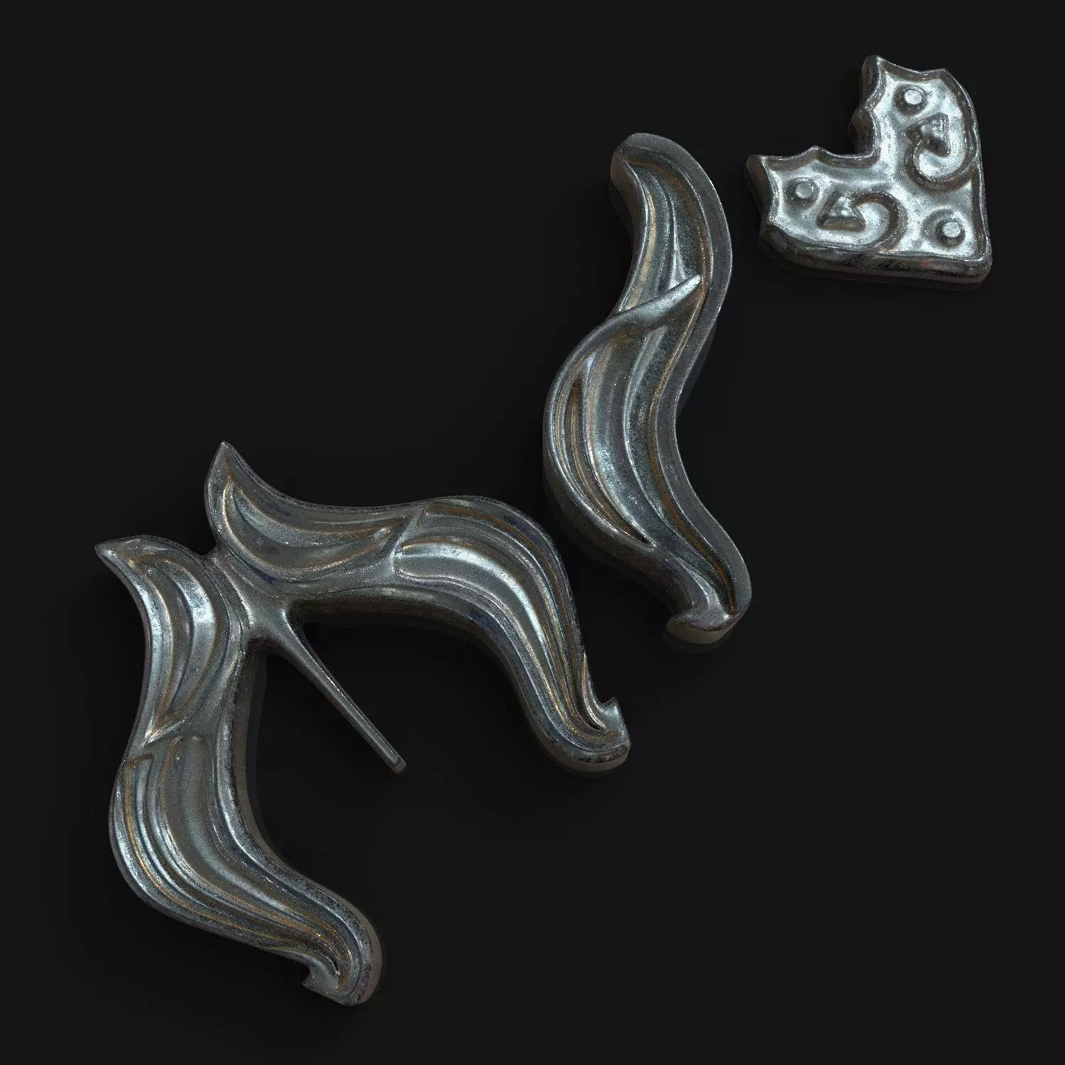 THORIN OAKENSHIELD BELT PARTS 3D print model_0