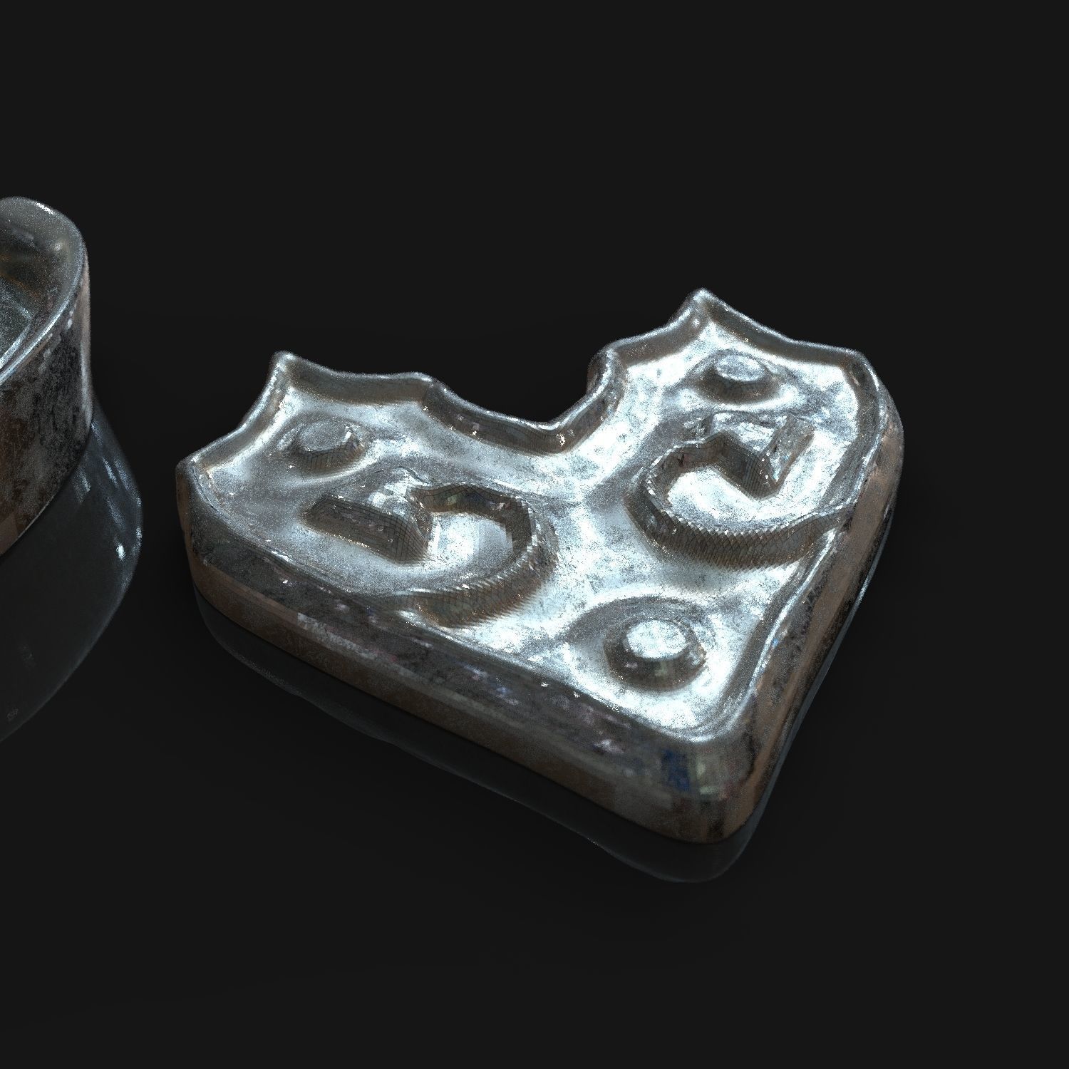 THORIN OAKENSHIELD BELT PARTS 3D print model_7