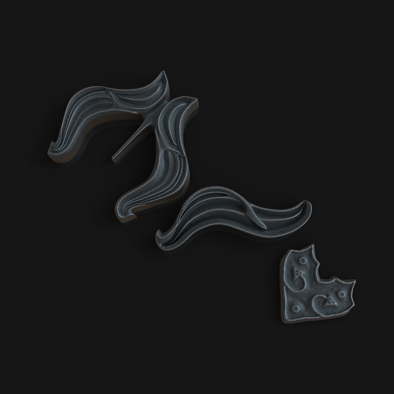 THORIN OAKENSHIELD BELT PARTS 3D print model_14