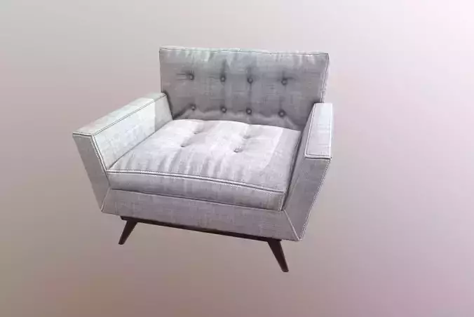 White Armchair