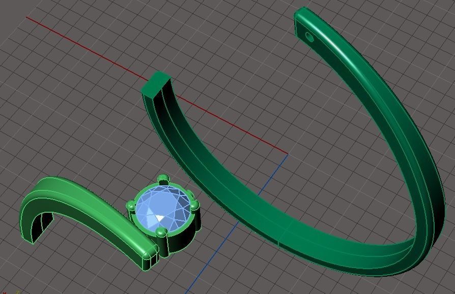 Ring Simple Free 3D print model_2