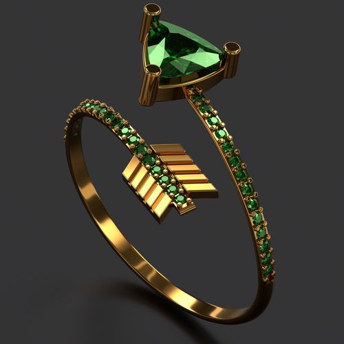 Ring Arrow Free 3D print model