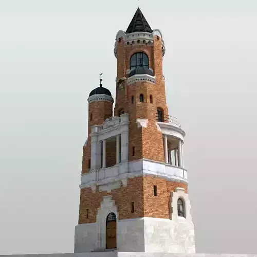 Small Monumental Tower 3D model