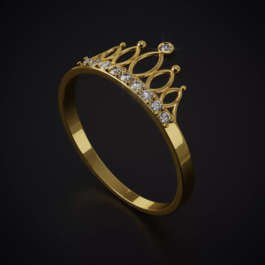 Ring Crown Free 3D print model_0