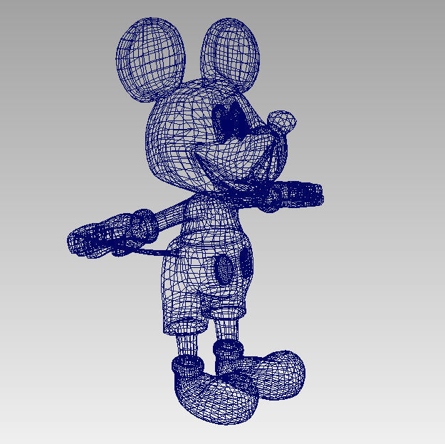 Mickey Mouse 3D model_4