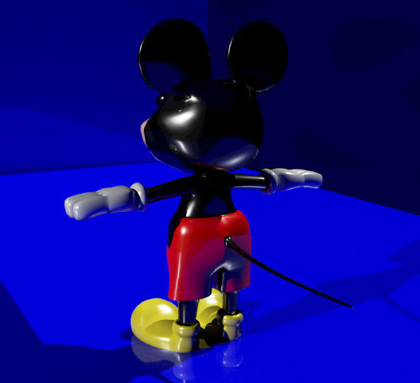 Mickey Mouse 3D model_1