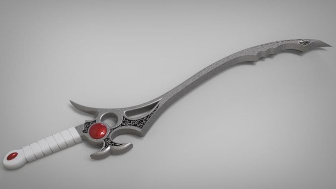 Sword of Darkness green power ranger 3D print model