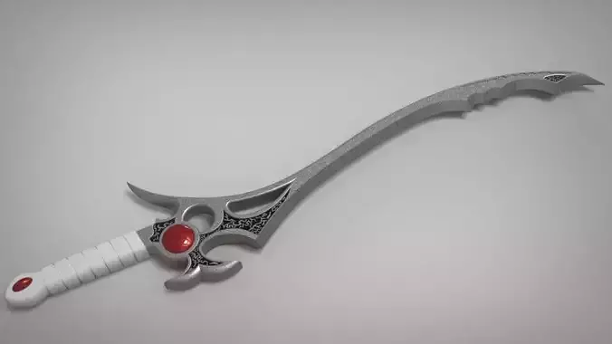 Sword of Darkness green power ranger 3D print model