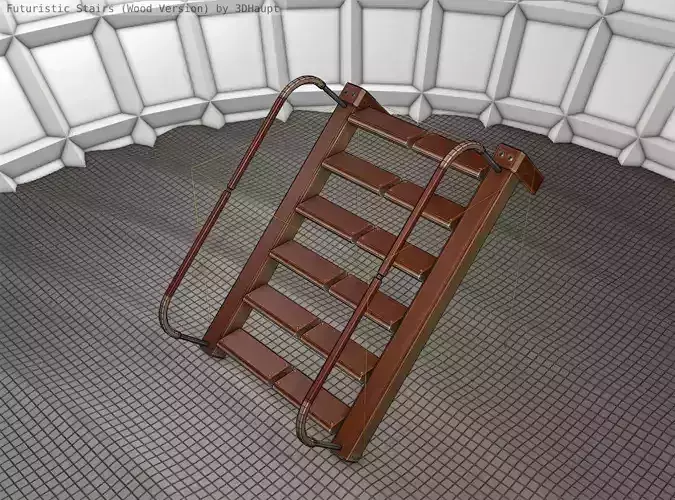 Wood Stairs Construction Element 18