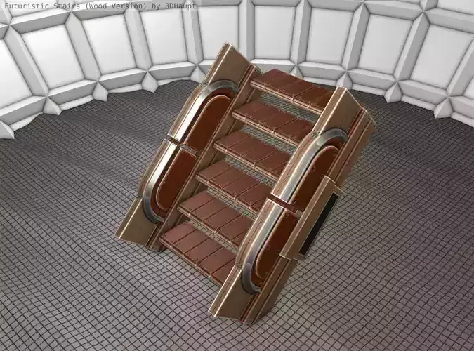 Wood Stairs Construction Element 23