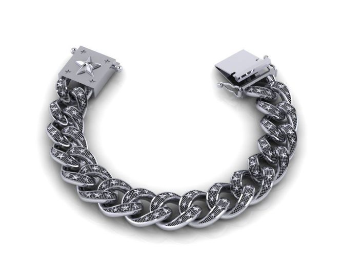 chain bracelets 03 3D print model