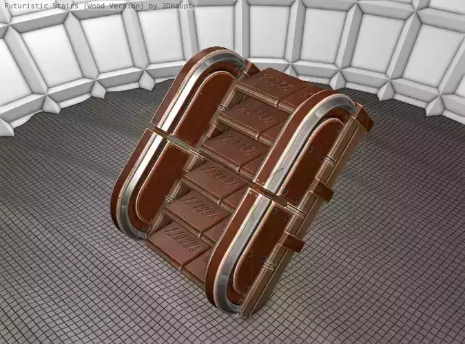 Wood Stairs Construction Element 30