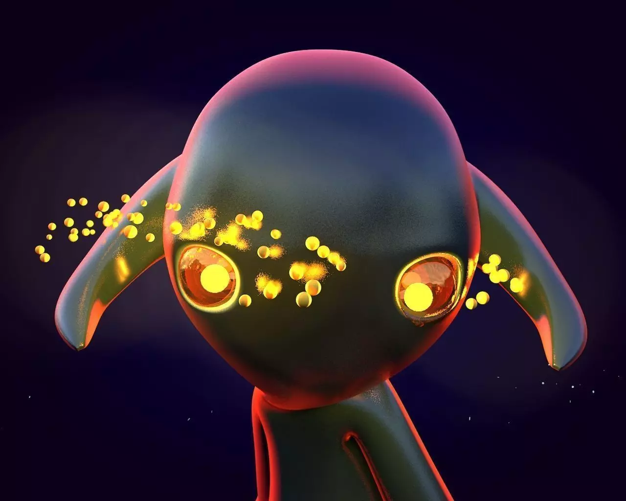 Shadowling - Nox Free low-poly 3D model