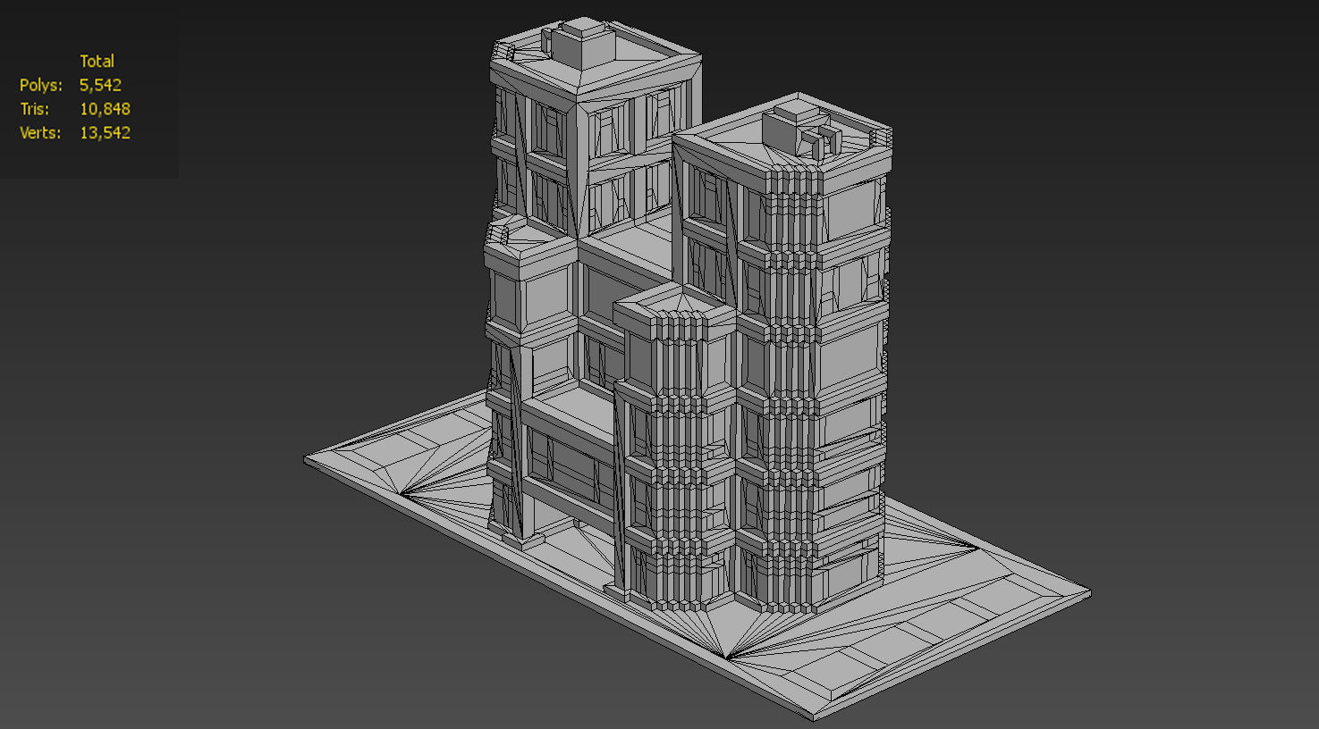 House Voxel - 30 Low-poly 3D model_4