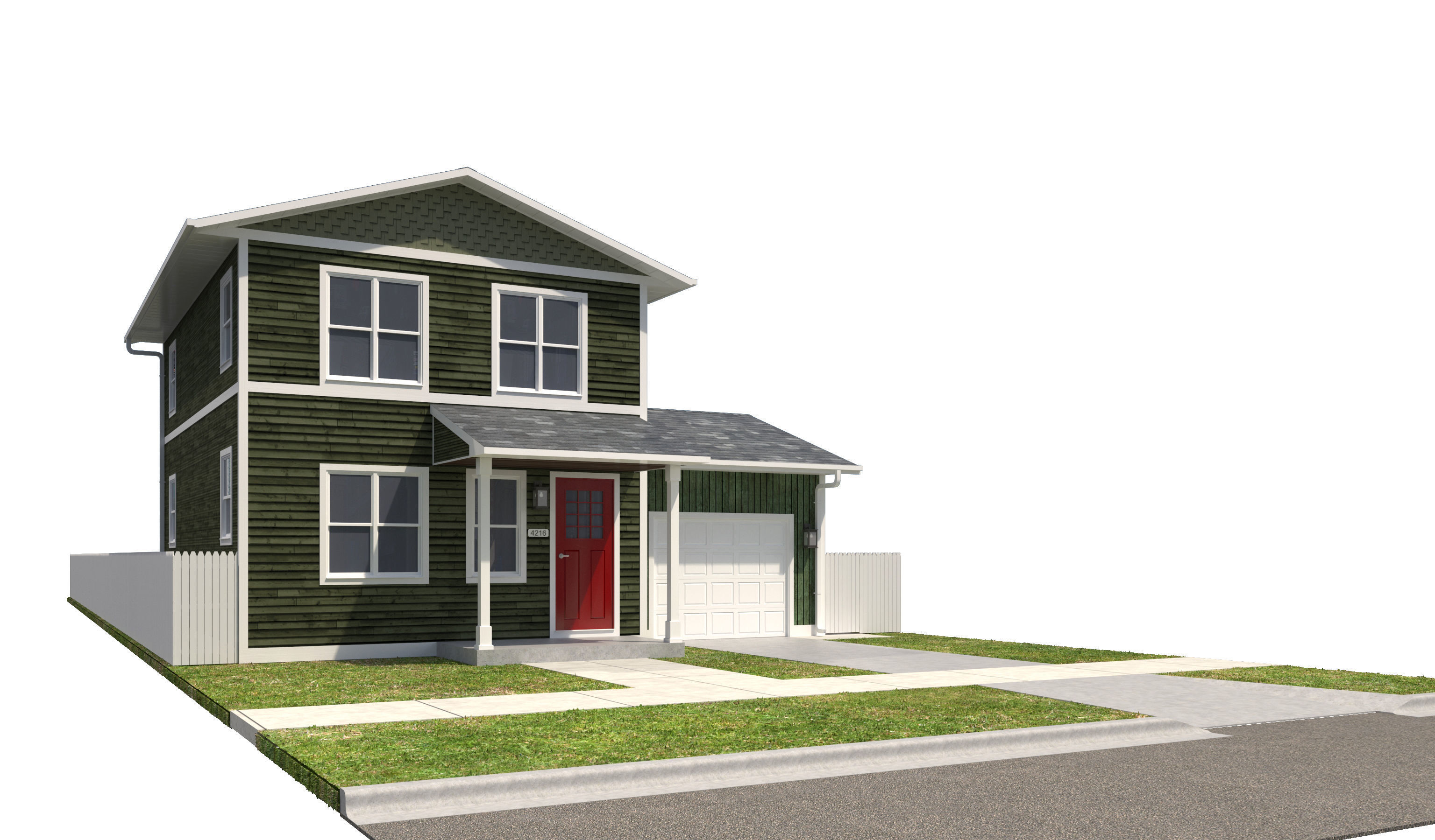 House-032 3D model_3
