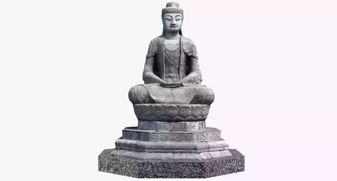 Buddha water fountain