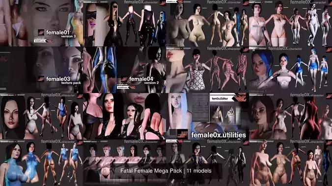 Fatal Female Mega Pack