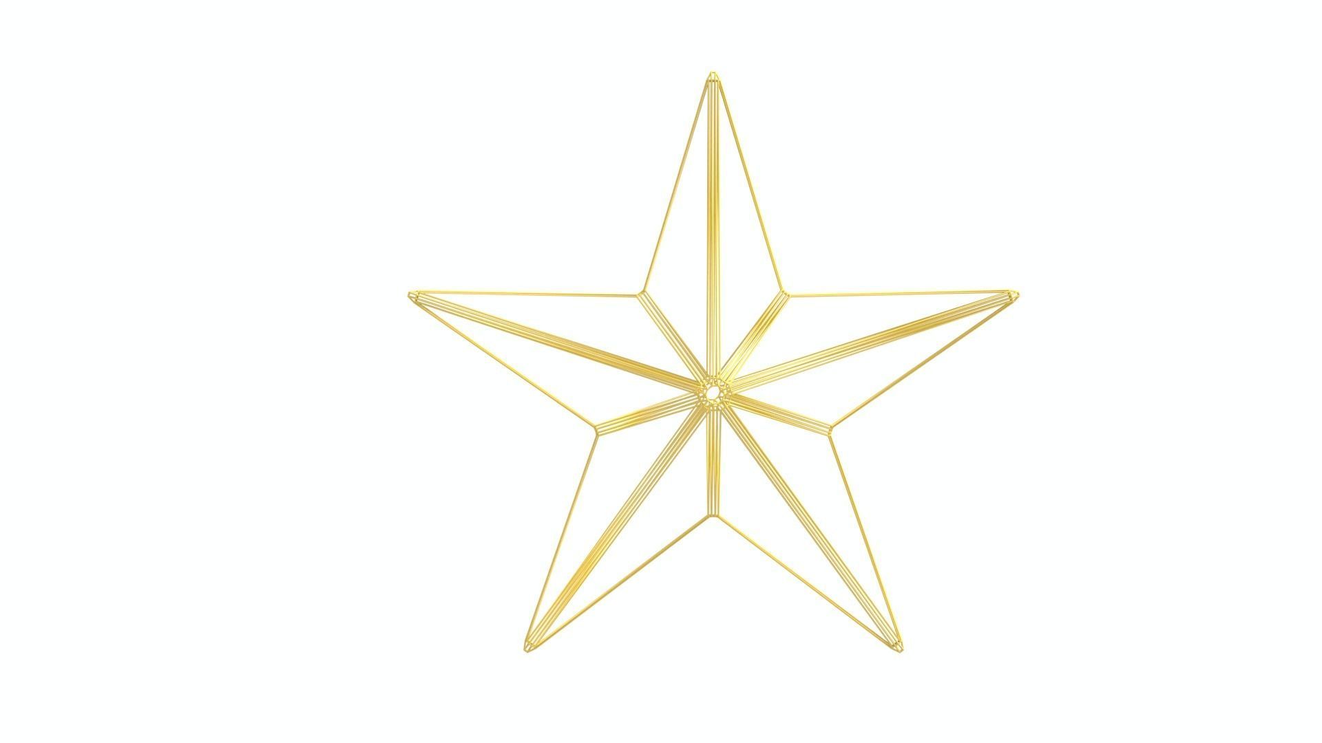 Christmas Star 3D model_5