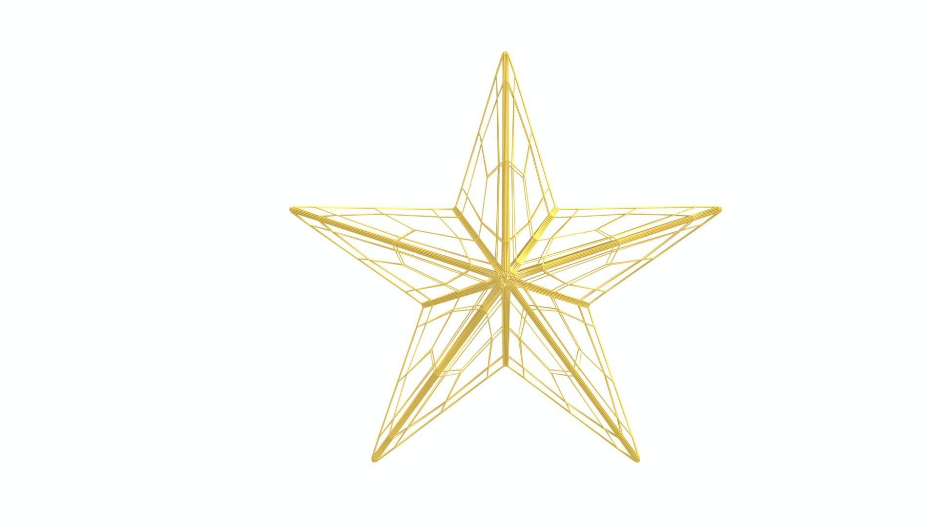 Christmas Star 3D model_6