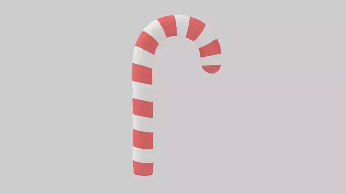 Candy Cane 3D model