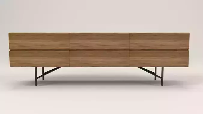 Lora 6 drawers TV cabinet