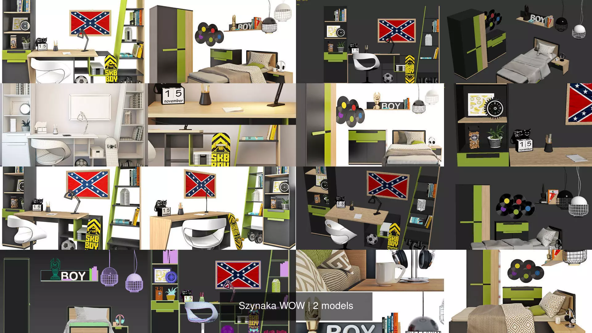 Szynaka WOW 3D Model Collection_0