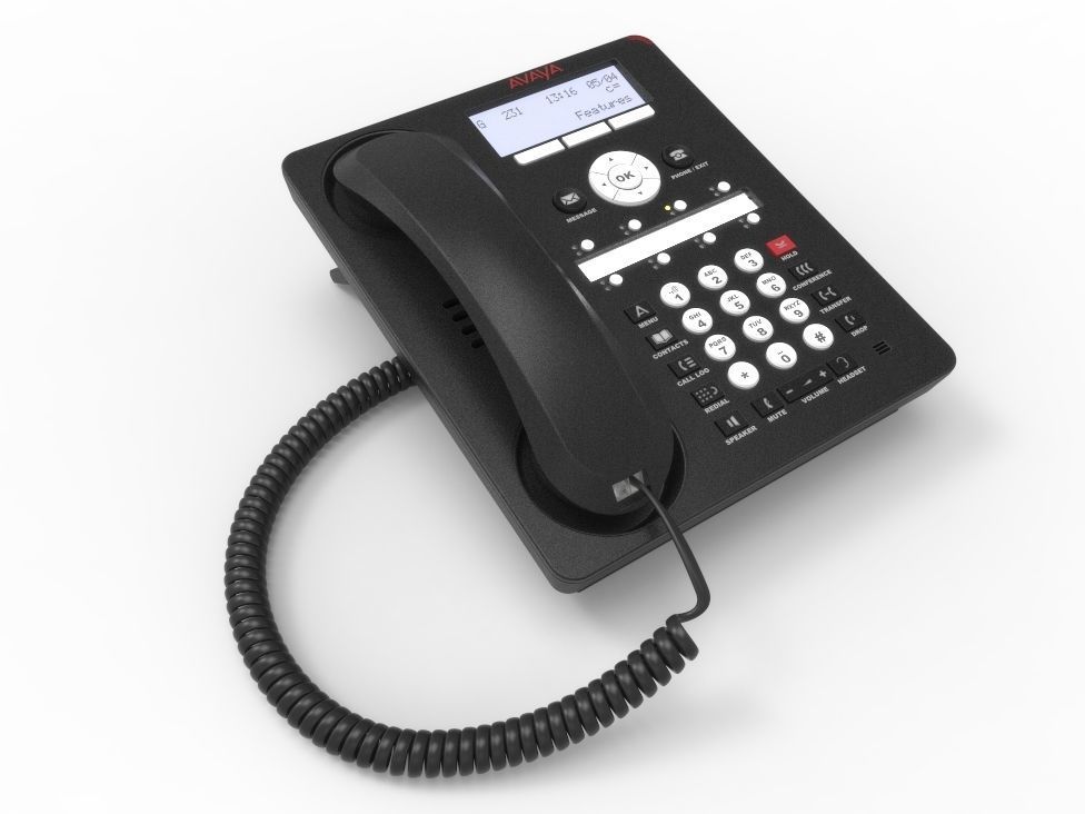 Avaya 1408 Telephone 3D model_11