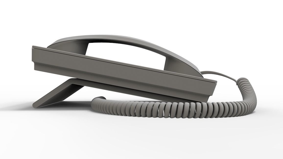 Avaya 1408 Telephone 3D model_8