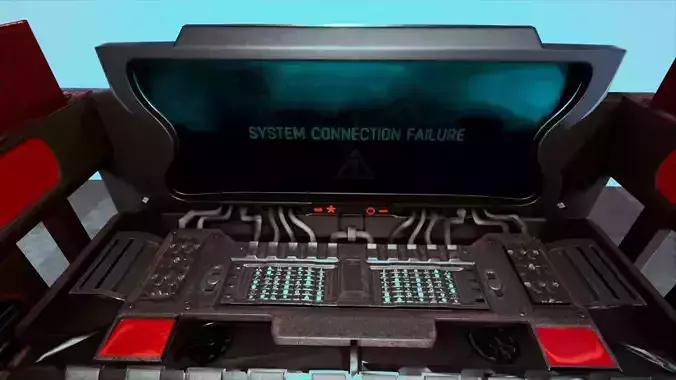 Sci Fi Computer Station