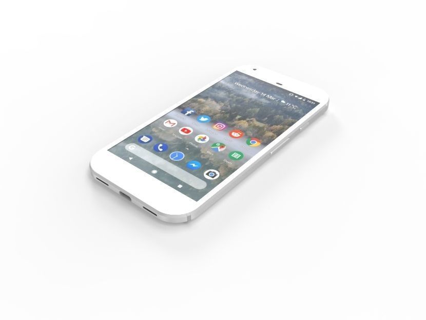 Google Pixel XL 3D model_2