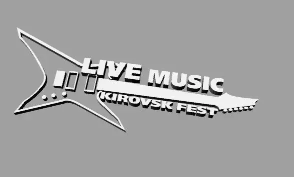 harley stl logo for live music festival in krvovsk Free 3D model