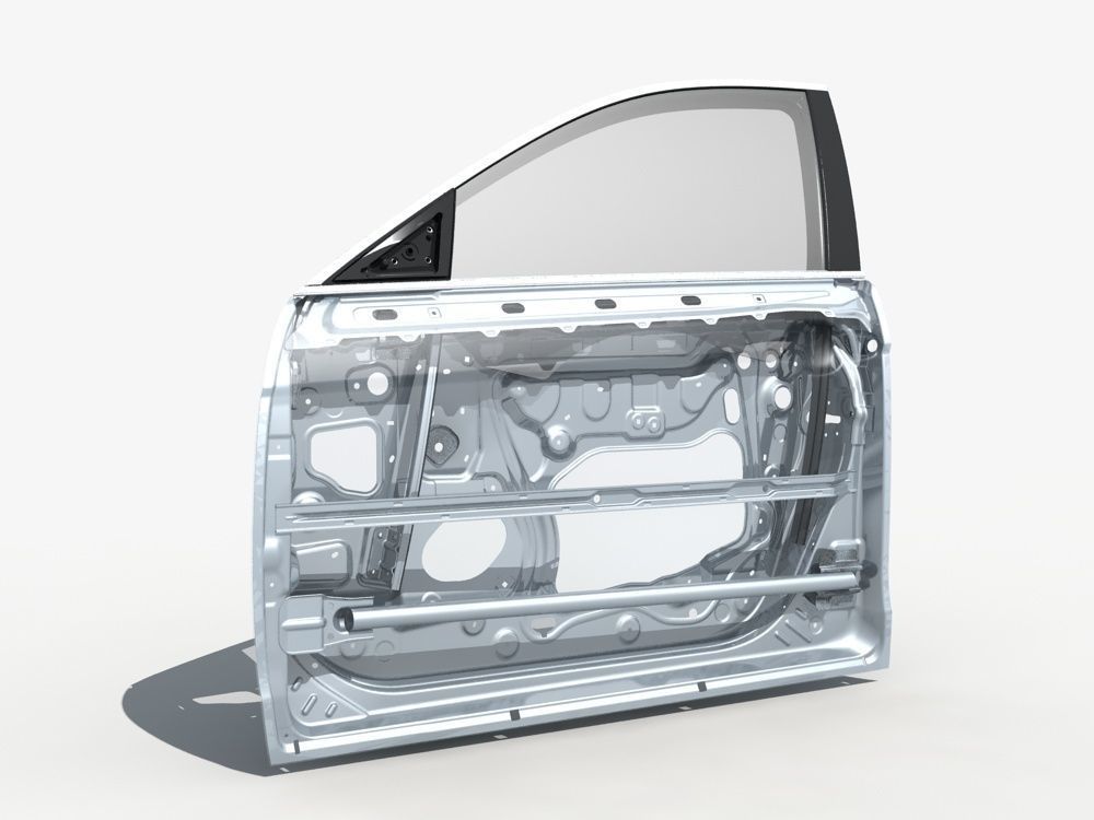  Car Door Structure 01 3D model_5