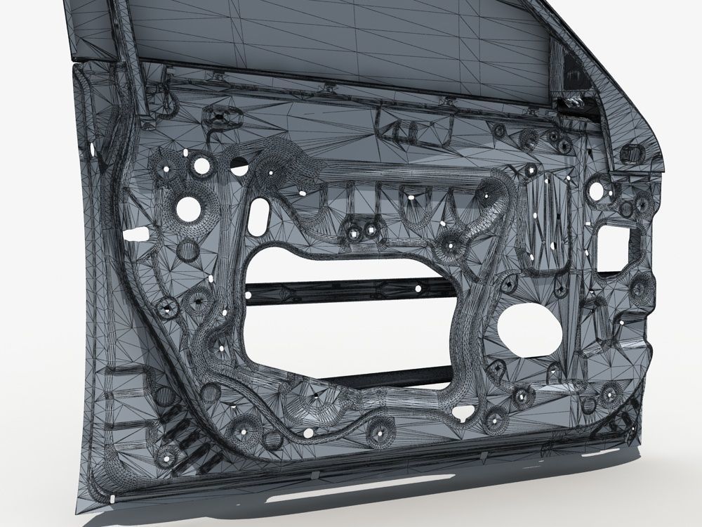  Car Door Structure 01 3D model_10