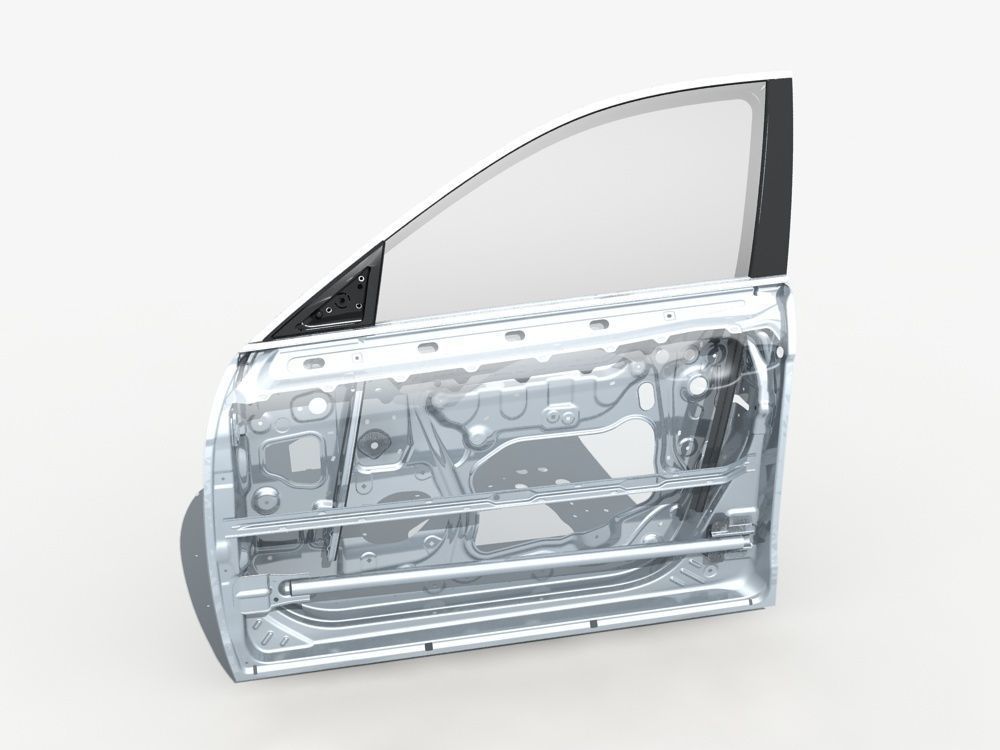  Car Door Structure 01 3D model_1